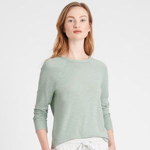 Slub Cotton-Modal Raglan T-Shirt